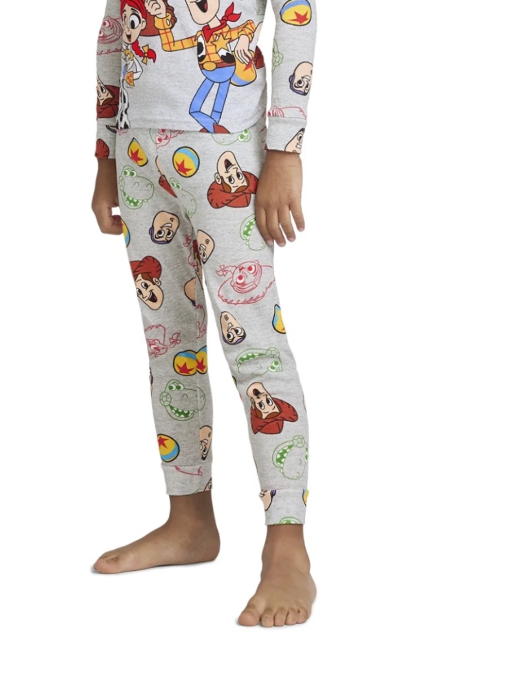 Toy Story Toddler Unisex Gray 2 PC LS Pajama Set Size 5T NWT - Picture 9 of 11